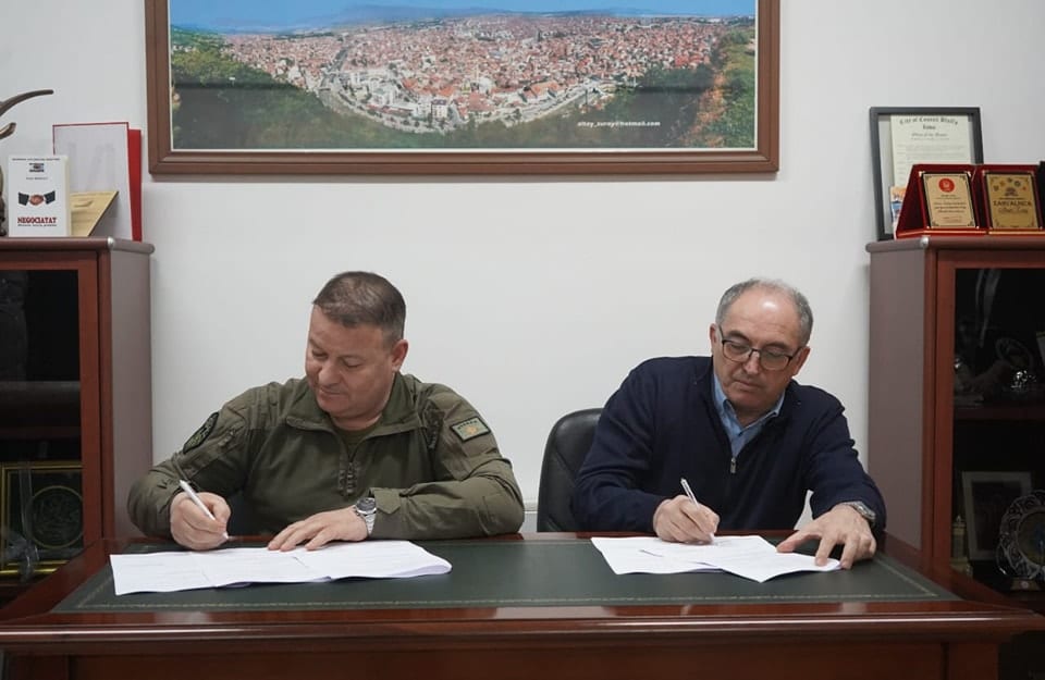 Opština Prizren i Policija Kosova potpisale su ugovor o korištenju nepokretne imovine Opštine
