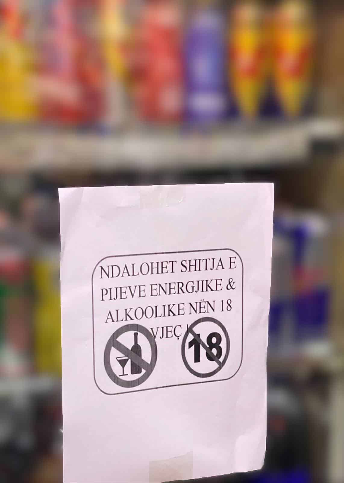 Müfettişlik Müdürlüğü, 18 yaş altındaki kişilere enerji ve alkollü içecek satışının yasaklanması için harekete geçti