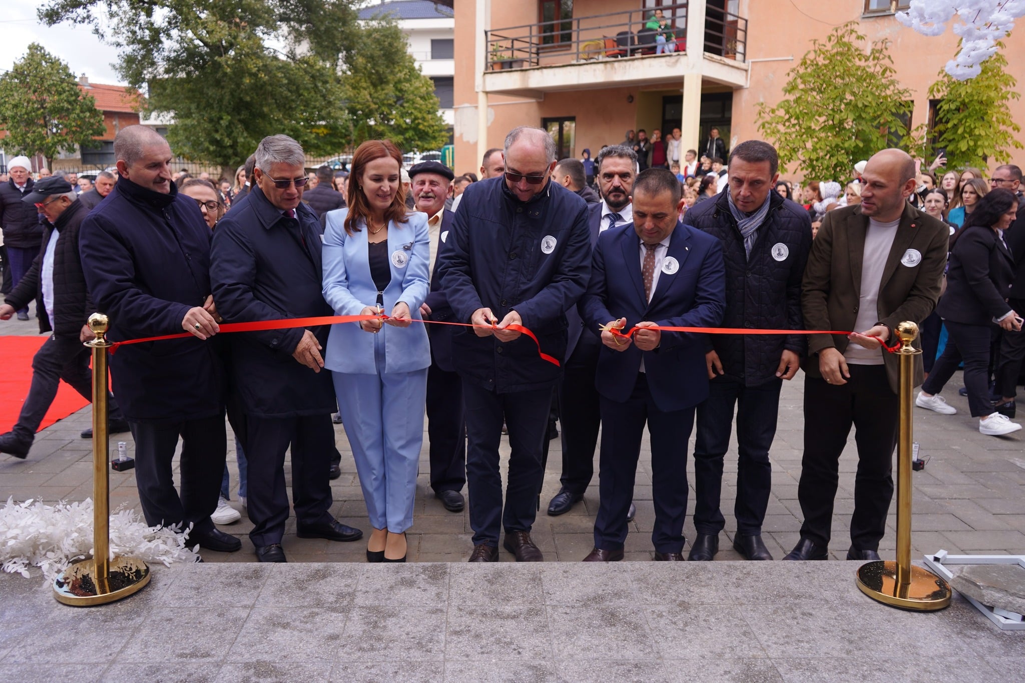 Kryetari Totaj, mori pjesë në ceremoninë e përurimit të shkollës së re “Gjergj Kastrioti-Skënderbeu” në fshatin Mazrek