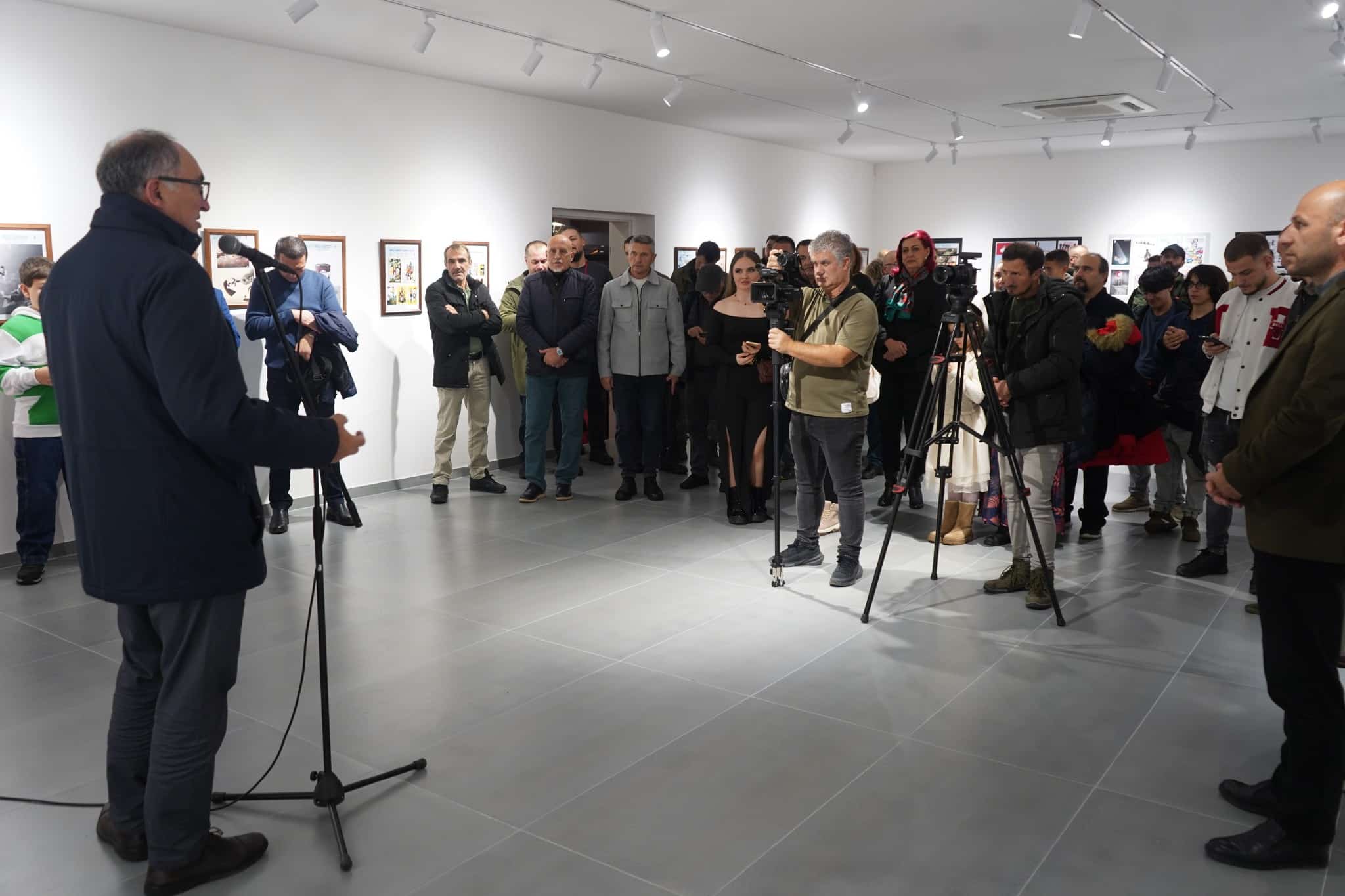 Kryetari Totaj, mori pjesë në edicioni i 22-të i Festivalit Ndërkombëtar të Stripit dhe Karikaturës